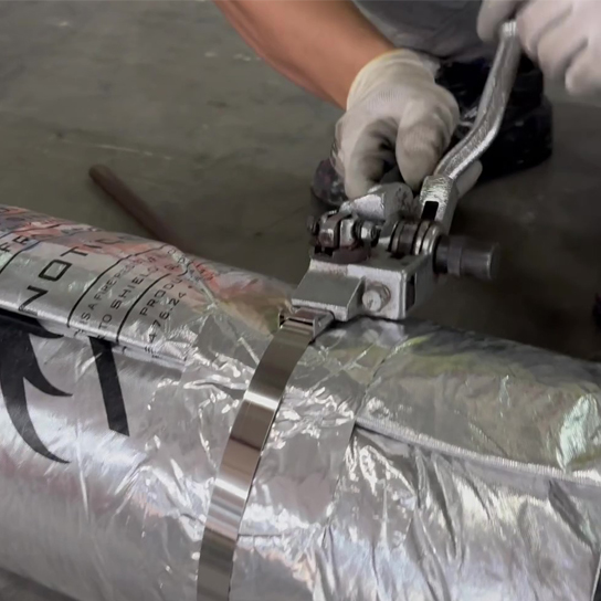 Stainless Steel Banding - SHIELD+ Fire Wrap System | Advanced Fire ...